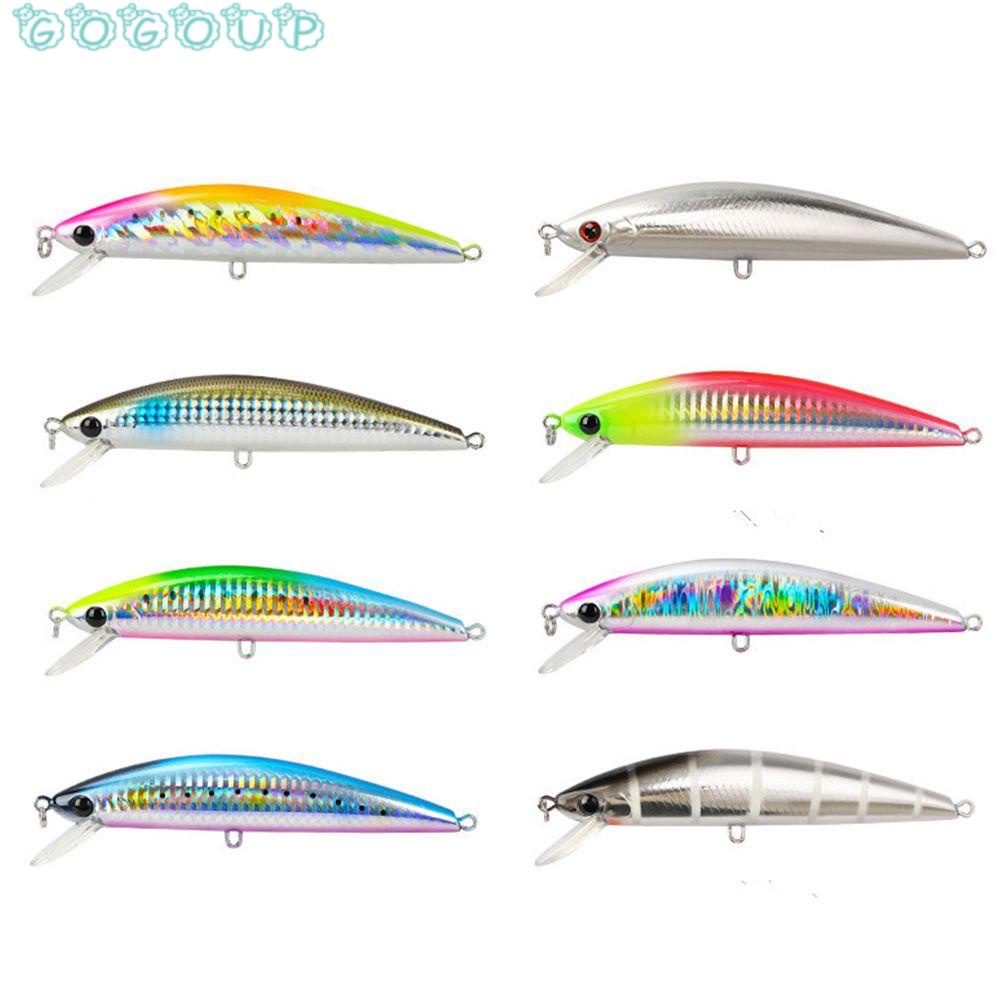 GOGOUP Mồi Câu Cá Giả Kích Thước 120MM / 40g Chất Lượng Cao