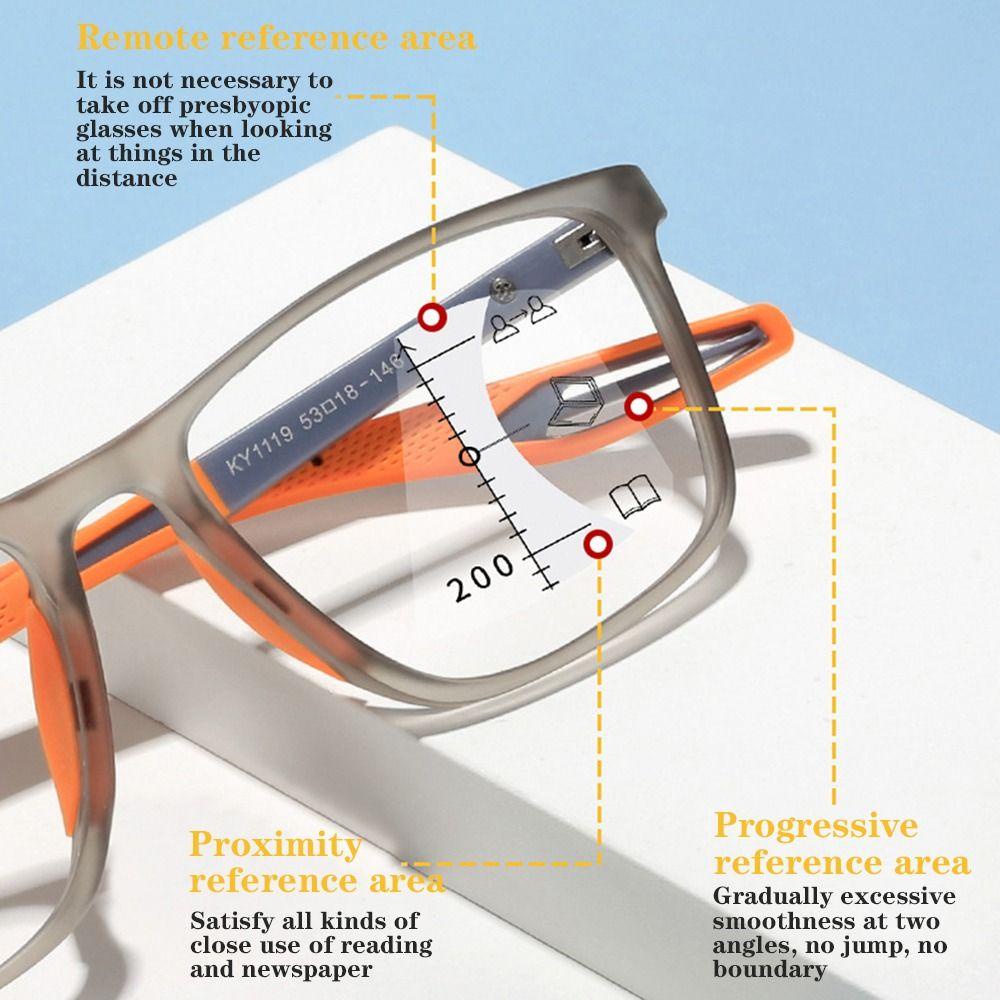 SHOUKEY Mắt Kính Đọc Sách Chống Ánh Sáng Xanh Hình Vuông Siêu Nhẹ Đa Năng Cho Nam Nữ