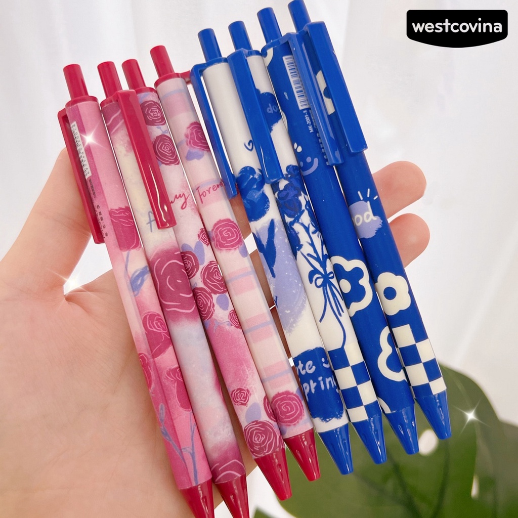 [WSTN]✎Set 4 Bút Thử Mực Đen Ngòi 0.5mm