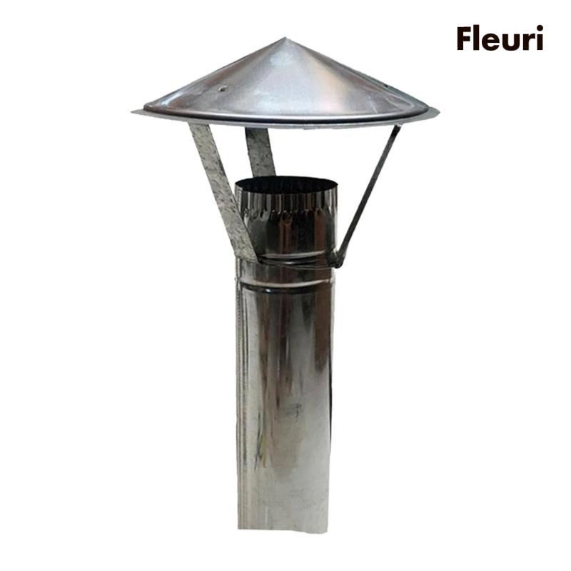 Chimney Mái Nhà Dễ Lắp Đặt Nắp Đậy Ống Nước Chống Mưa Dễ Lắp Đặt Cho Nhà Gỗ Ngoài Trời