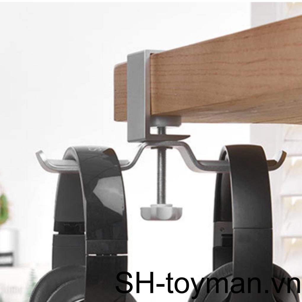 Giá Đỡ Tai Nghe Chụp Tai 11lb Bằng Nhôm Có Thể Xoay Được Tiện Dụng