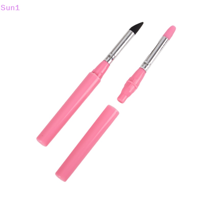 Set 1 Cọ Tô Son Môi Đầu Silicon Mềm Mại Tiện Dụng