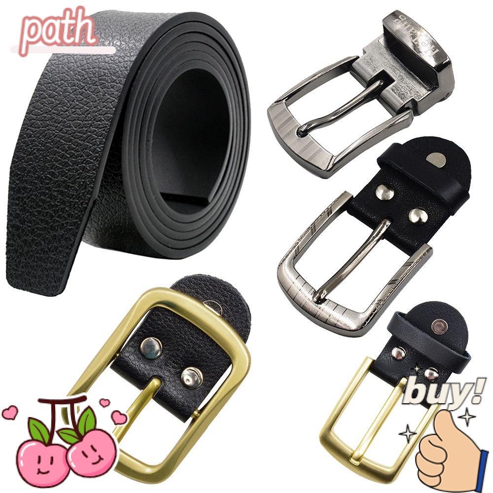 PATH Đầu Khóa Thắt Lưng Bằng Da Thuộc Thời Trang Dành Cho Nam