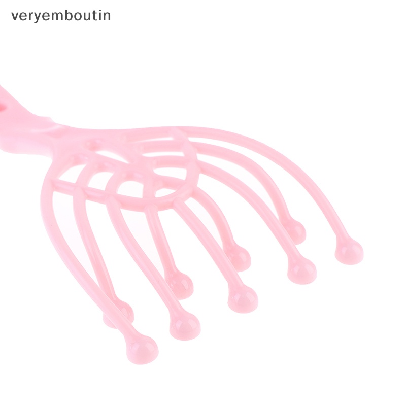 Dụng Cụ Mát Xa Da Đầu Hình Bạch Tuộc Giúp Giảm Căng Thẳng Hiệu Quả