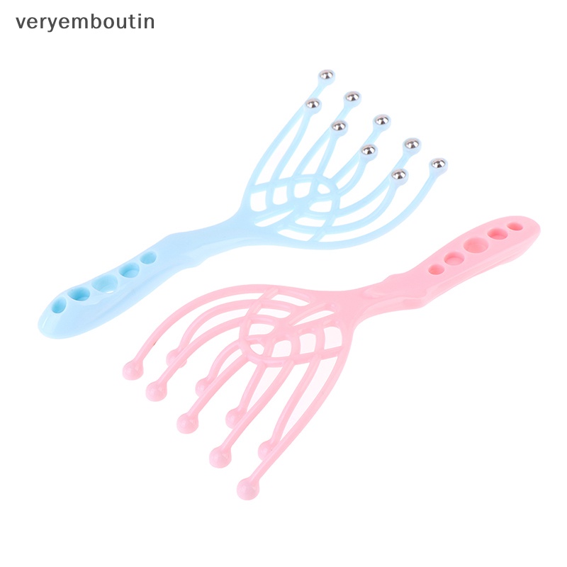 Dụng Cụ Mát Xa Da Đầu Hình Bạch Tuộc Giúp Giảm Căng Thẳng Hiệu Quả