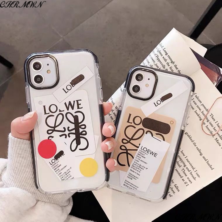 Ốp Điện Thoại Trong Suốt Họa Tiết Nhãn Dán Độc Đáo Cho Iphone 78p 13 proxsmax x xriPhone12 11 UGZS