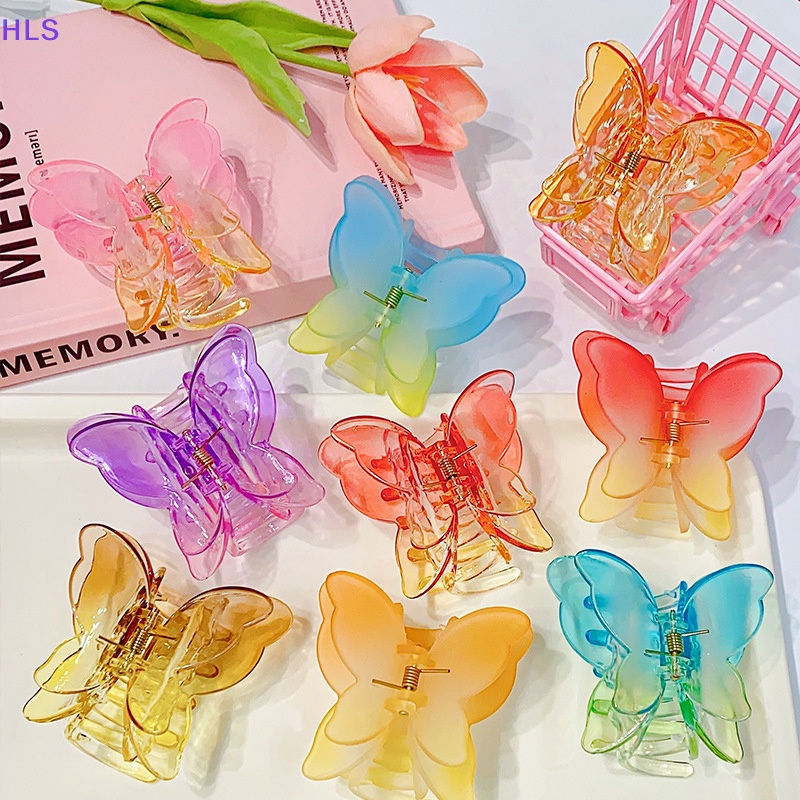 Kẹp Tóc Hình Bướm Ngọt Ngào Thời Trang Cho Nữ