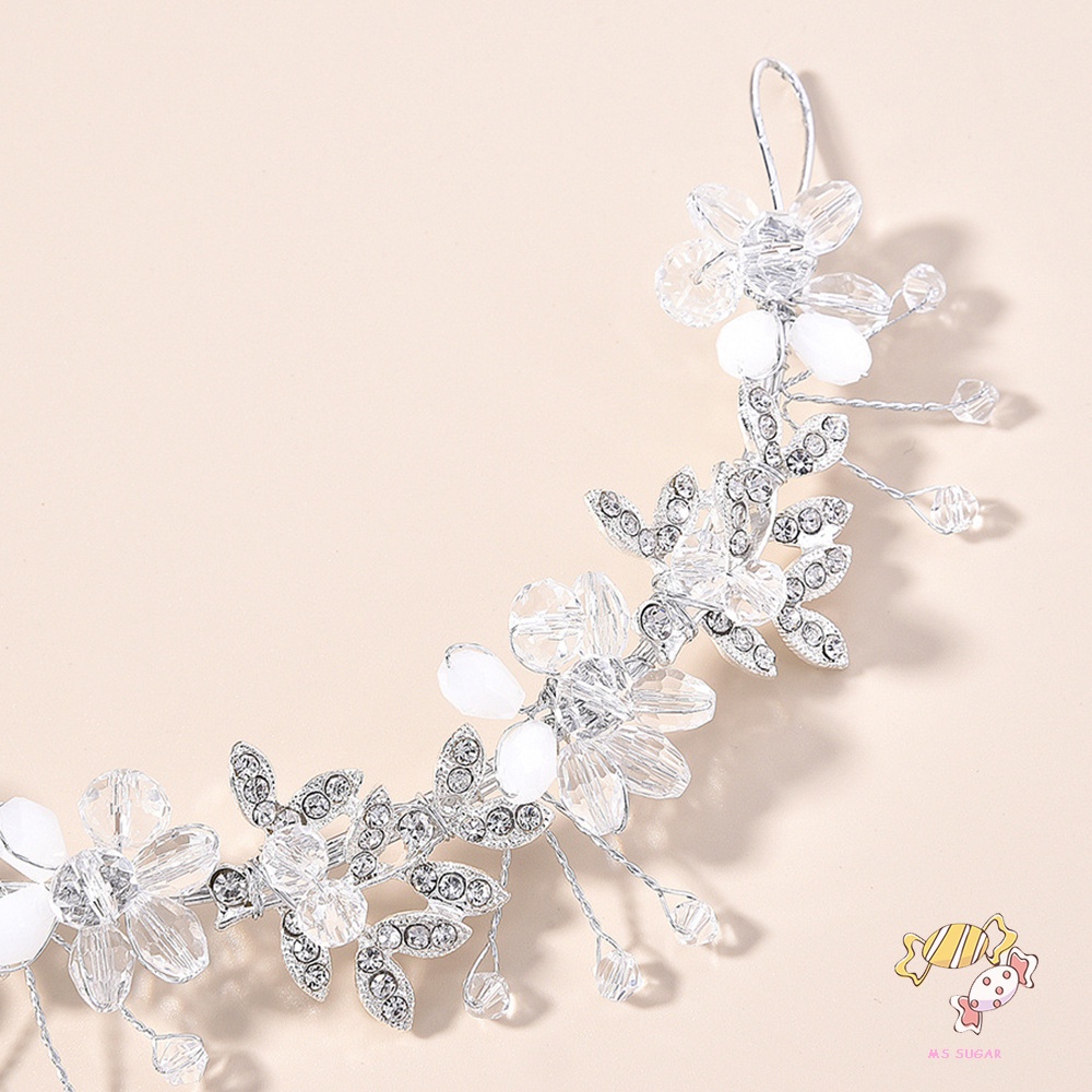 YADORNOS Trâm Cài Tóc Chữ U Đính Ruy Băng Thời Trang