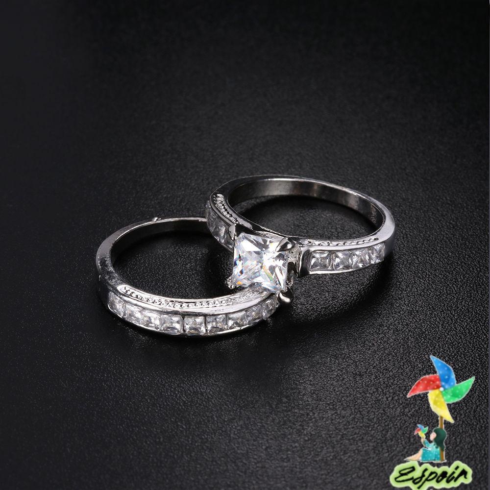 ESPO Nhẫn Cưới 2 Trong 1 Thời Trang Cho Nữ