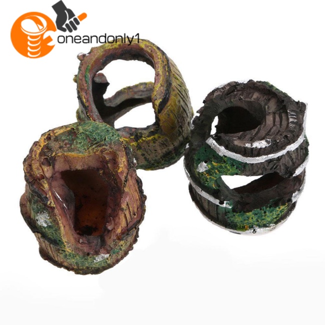 Thùng Rác Mini Bằng Resin Màu Sáng Độc Đáo Trang Trí Bể Cá