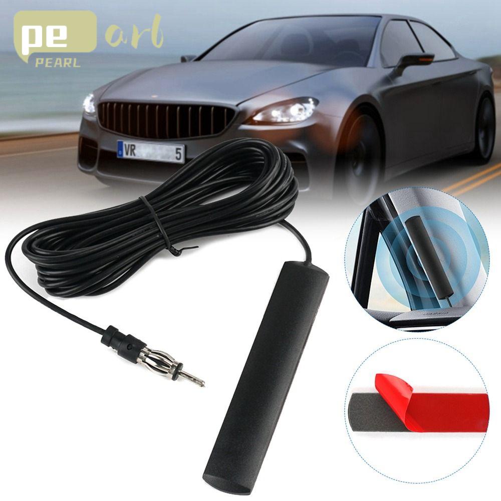 PEARLVN Ăng Ten Khuếch Đại Tín Hiệu Radio FM / RV Ổn Định Cho Xe Hơi