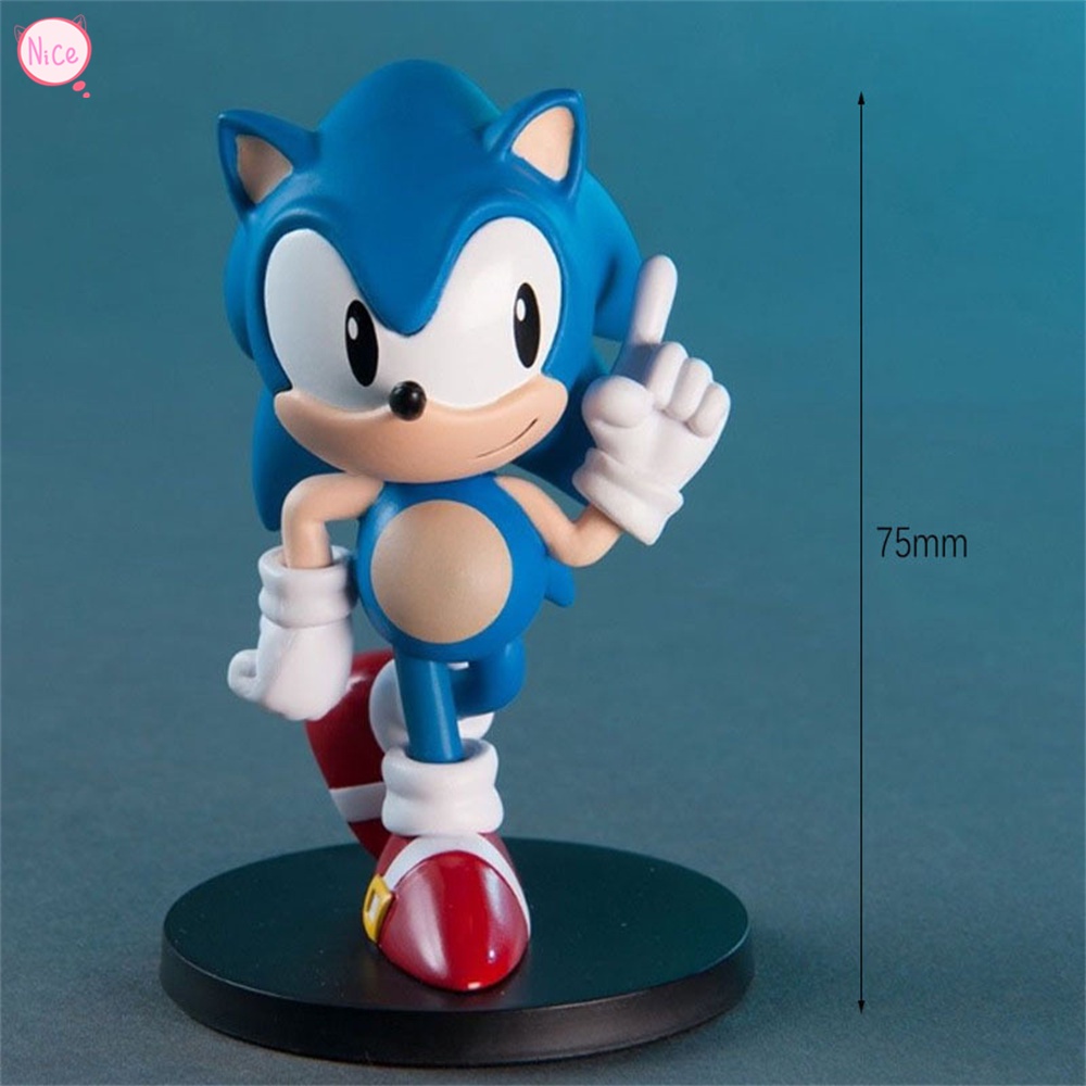 Mô Hình Nhân Vật Sonic 75Mm Trang Trí Cho Bé