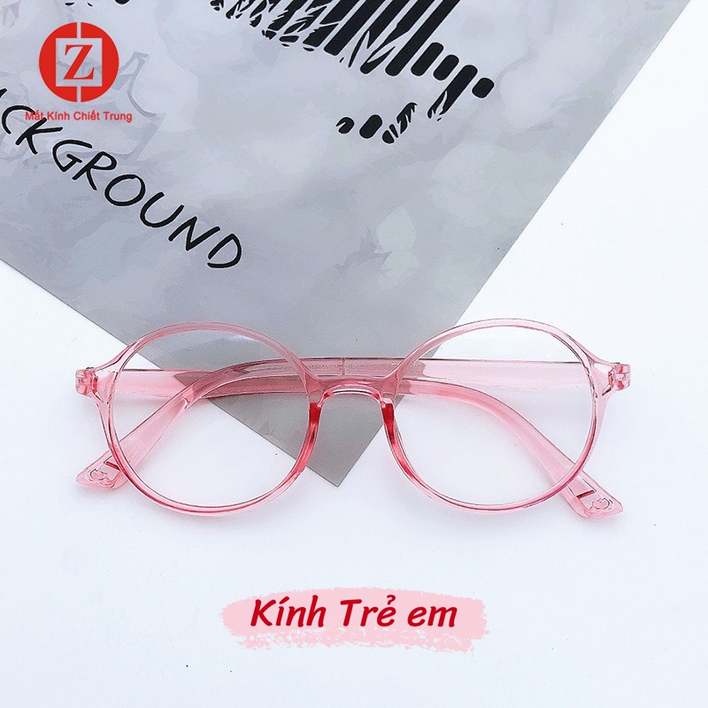 Kính học online trên Máy tính cho bé mới nhất năm 2023, tròng tròn chống ánh sáng xanh và bức xạ cho trẻ em mã H2806