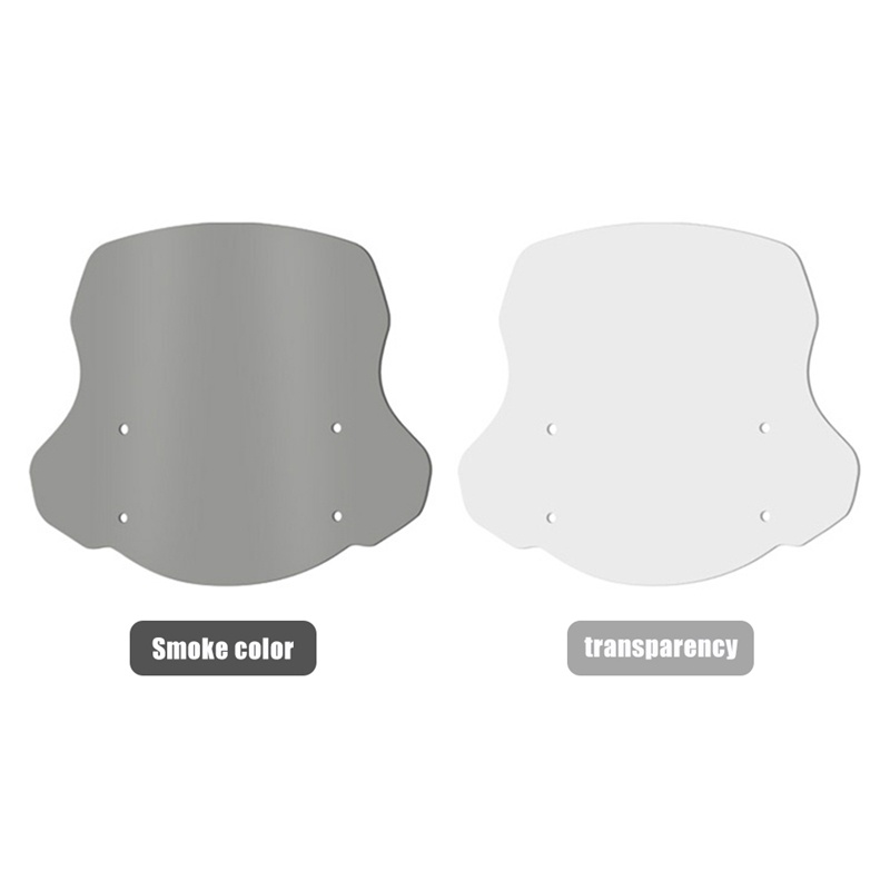 Kính Chắn Gió Màu Xám Có Thể Điều Chỉnh Cho Xe Máy atv