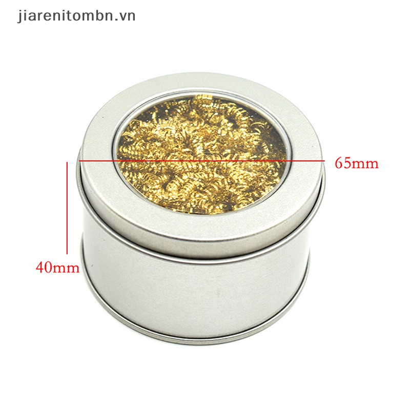 Dụng Cụ Làm Sạch Mũi Hàn Sắt Bằng Dây Đồng vn