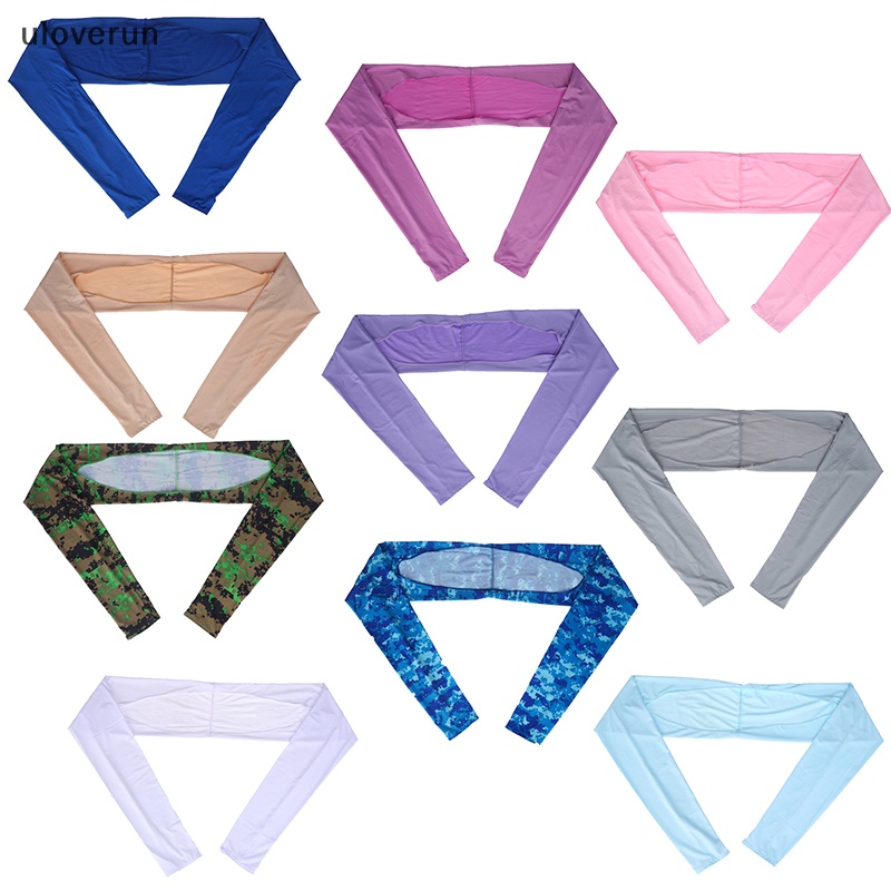 1 Găng Cánh Tay Chống Nắng Hở Nửa Ngón Tiện Dụng Khi Chạy Bộ / Chơi Golf