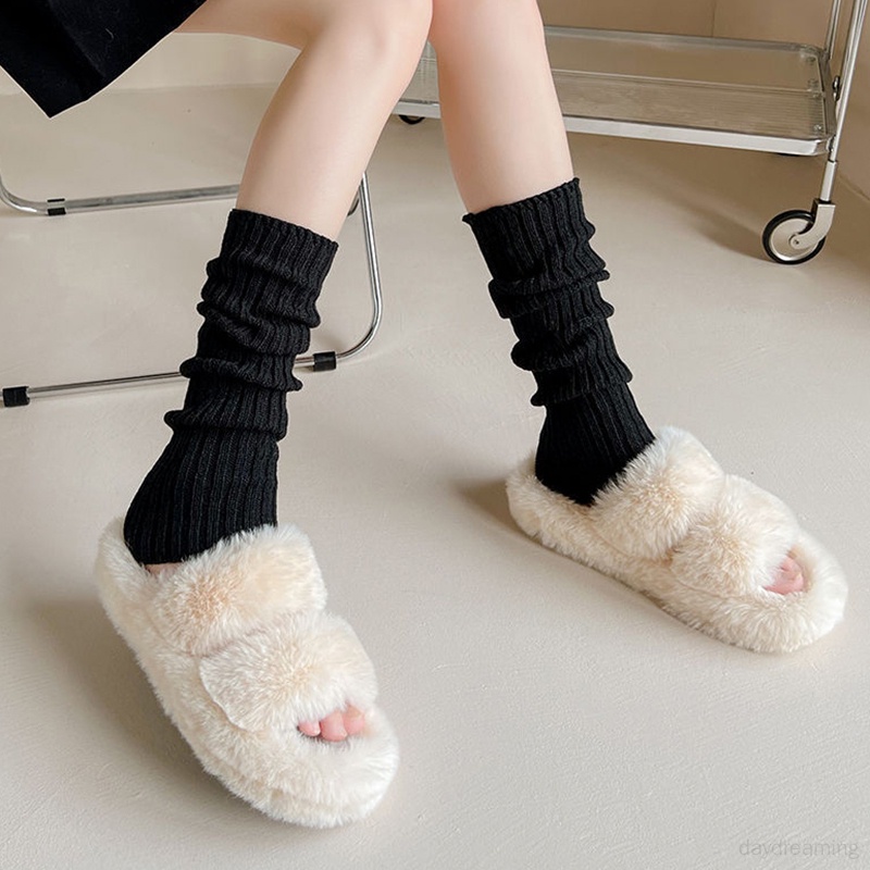 Vớ Dài Ngang Gối Màu Sắc Thời Trang Mùa Đông Dành Cho Nữ