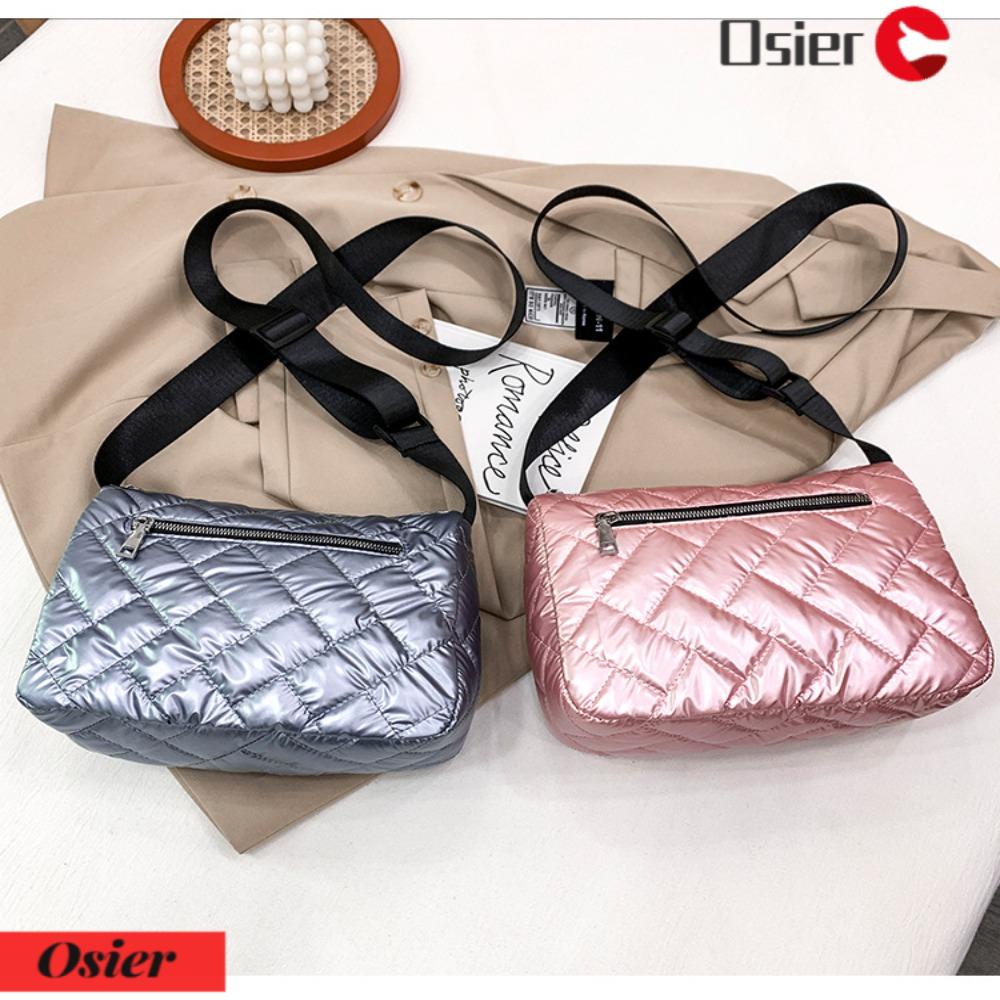 OSIER1 Túi Đeo Vai Bằng Nylon Cotton Lông Xù