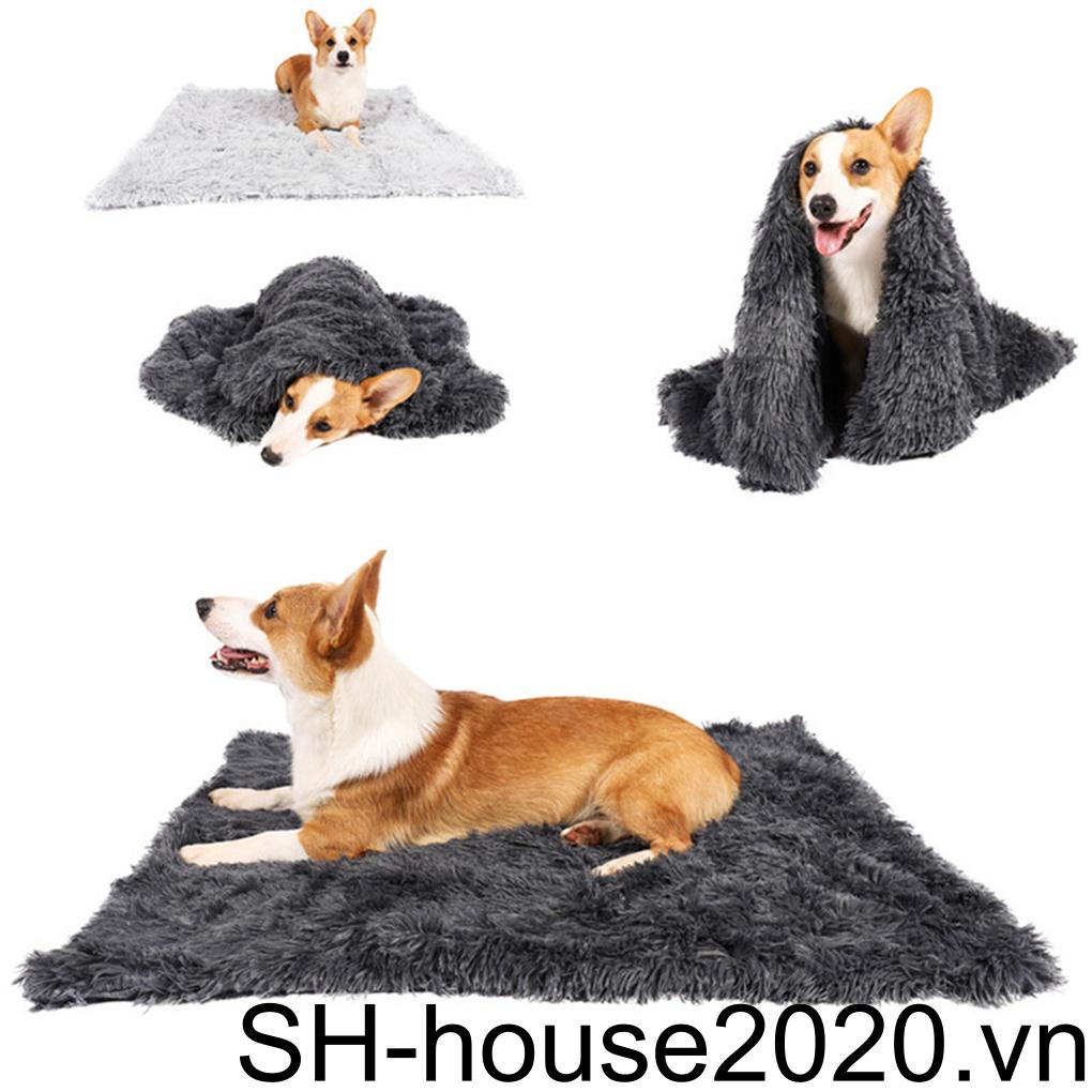 Chăn Bông Nhiều Màu Mềm Mại Khô Nhanh Giặt Được Cho Thú Cưng