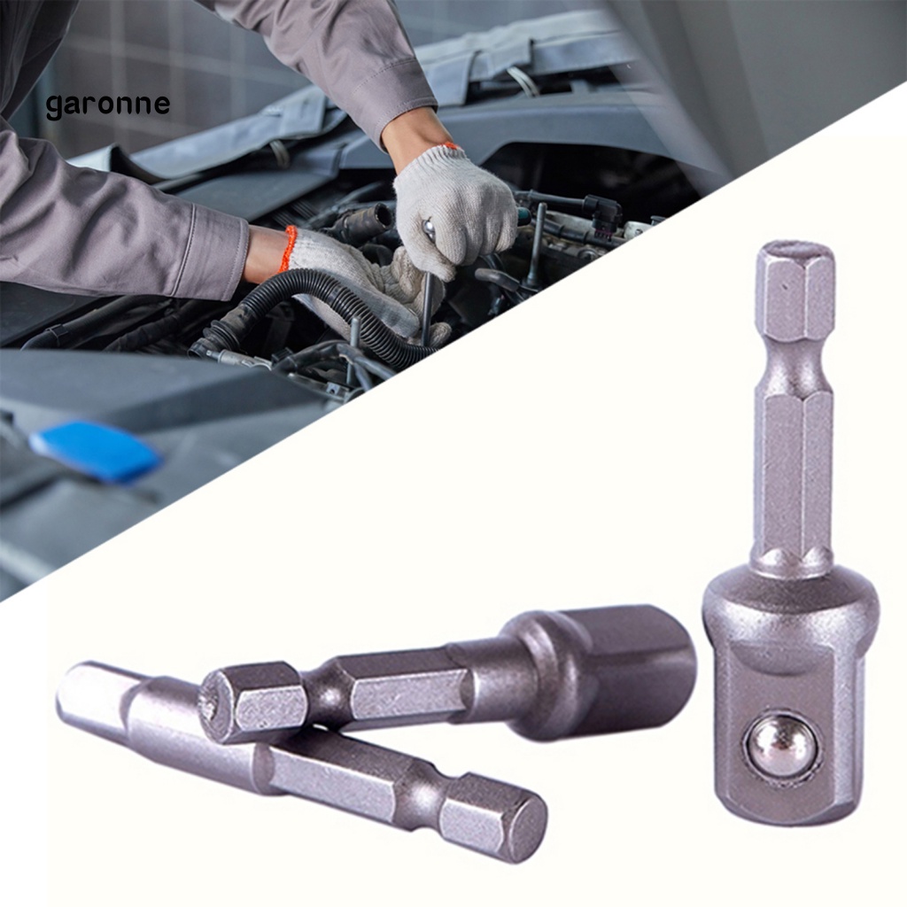 Set 3 Đầu Chuyển Đổi Mũi Khoan Lục Giác 1 / 4inch 3 / 8inch 1 / 2inch Chuyên Dụng