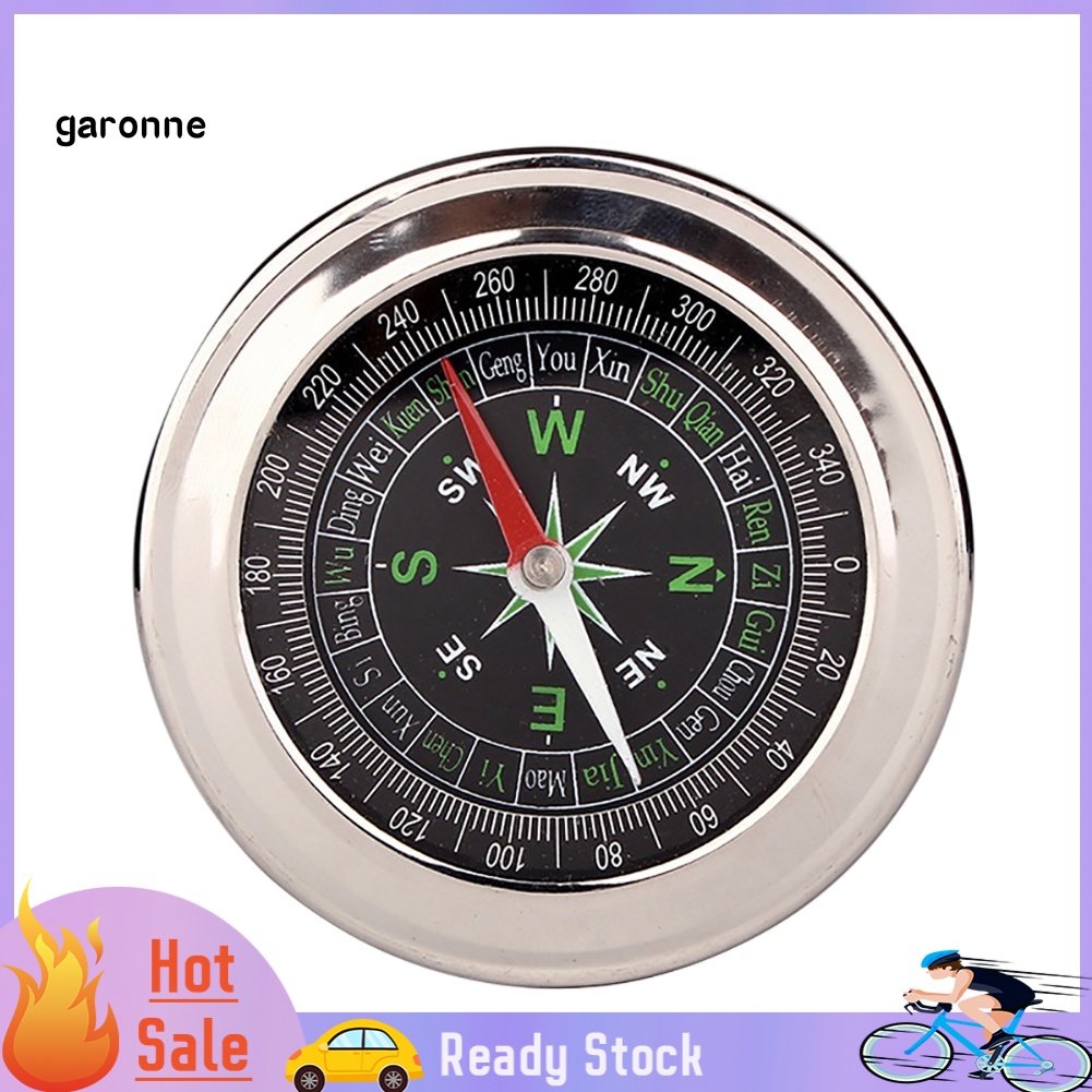 La Bàn Định Vị Dạng Đồng Hồ Bỏ Túi Bằng Kim Loại Cho Hoạt Động Cắm Trại