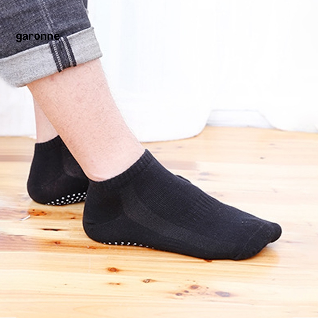 1 Đôi Tất Chân Cotton Thoáng Khí Thấm Hút Mồ Hôi Chống Trượt Cho Nam Nữ Tập Yoga