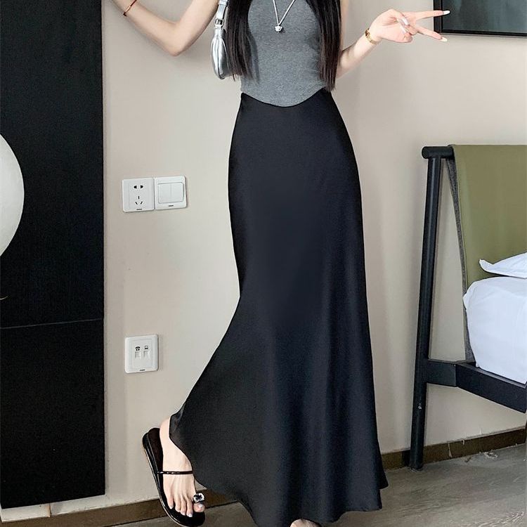 Đầm Dáng Chữ A Lưng Cao Phong Cách Hàn Quốc Thời Trang Cho Nữ