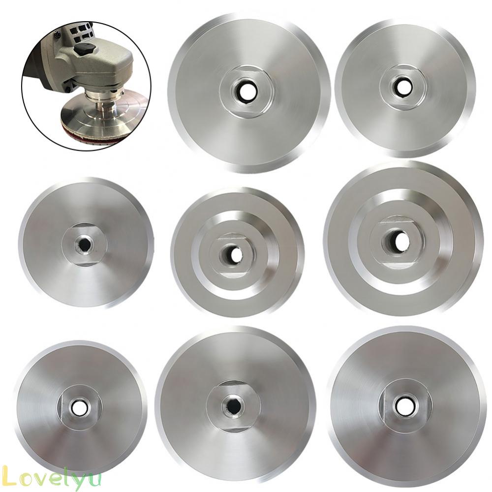 ⭐READY STOCK ⭐4inch thicken Backer Pad Diamond Polishing Aluminum Backing Holder M14 M10 M16