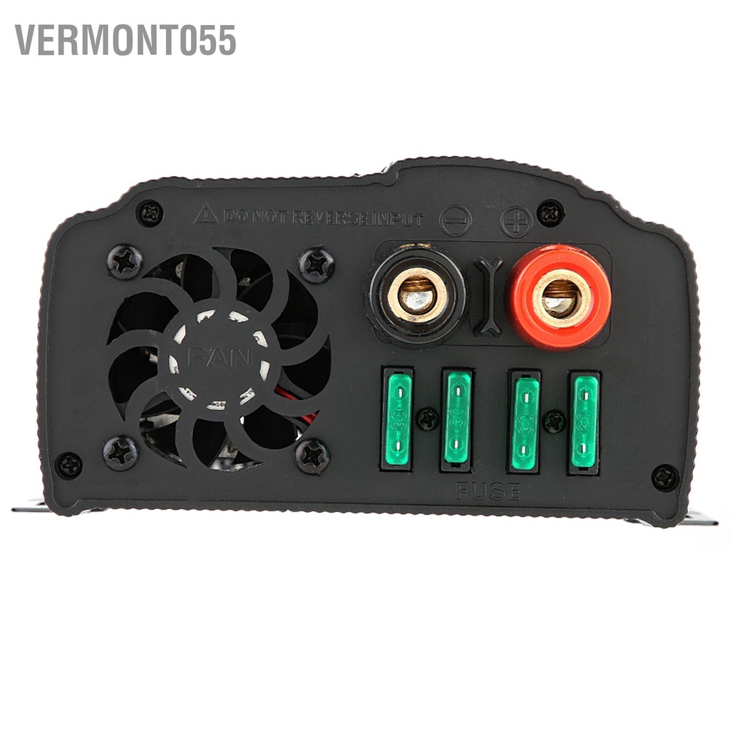 Vermont055 Bộ chuyển đổi điện áp 12V DC sang 110V AC 4000W cho ô tô