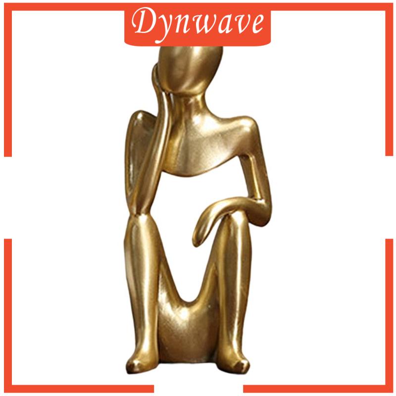 Tượng Người Suy Nghĩ Trừu Tượng Sáng Tạo Trang Trí Phòng Khách