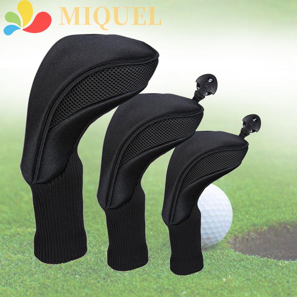 MIQUEL Set 3 Lưới Bọc Đầu Gậy Đánh Golf 1680D 1 3 5 Fairway Chuyên Dụng
