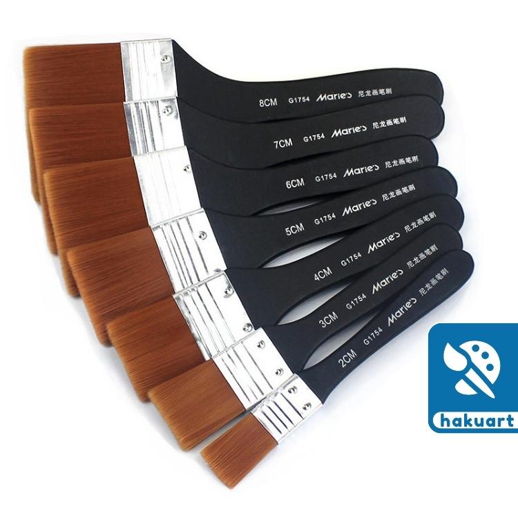 Cọ vẽ quét mảng màu lớn panhxo MARIES (754) - Hoạ cụ Hakuart