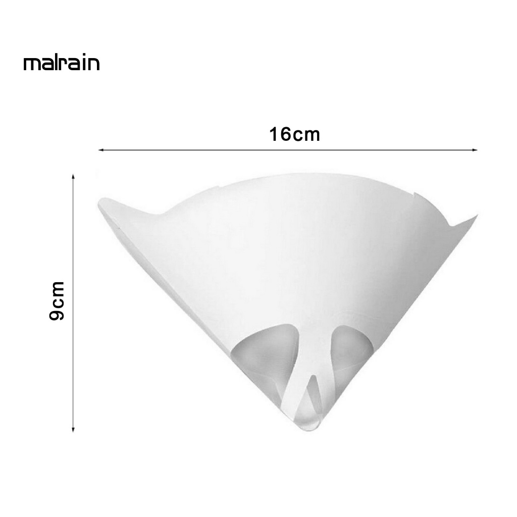 Bộ 50 Tấm Lọc Giấy Hình Nón Mật Độ Cao Màu Trắng 190 Micron Chuyên Dụng Cho Xe Hơi