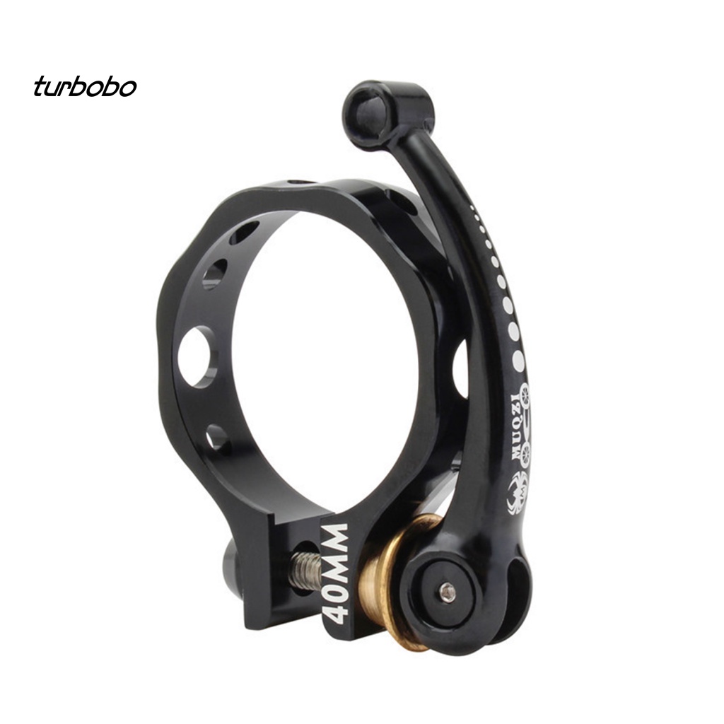 Kẹp Ống Yên Xe Đạp Tháo Lắp Nhanh Màu Trơn Turbobobo