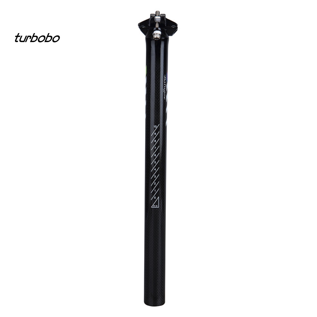 Turbobo Ống Yên Xe Đạp Thẳng Bằng Sợi Carbon Chắc Chắn Nhiều Thông Số