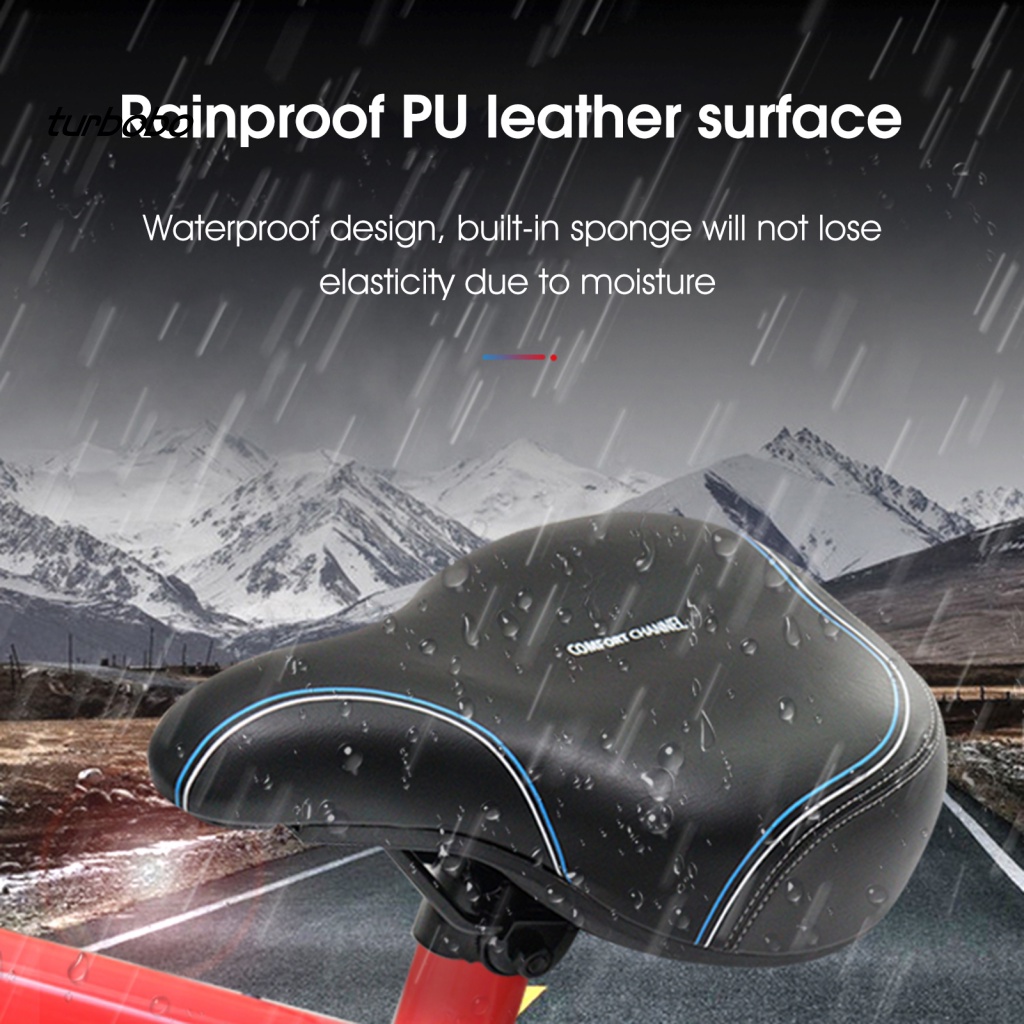 Yên Xe Đạp Giả Da Mềm Chống Thấm Nước Tiện Lợi