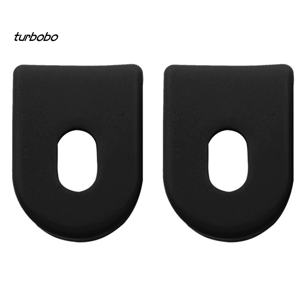 1 Cặp Vỏ Bọc Trục Khuỷu Bằng Silicon Mềm Linh Hoạt Chống Rách Độ Bền Cao Cho Xe Đạp