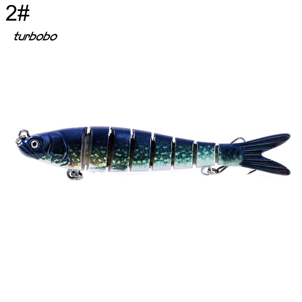 Mồi Câu Cá Giả Cứng 10cm 11g Nhiều Khớp Nối