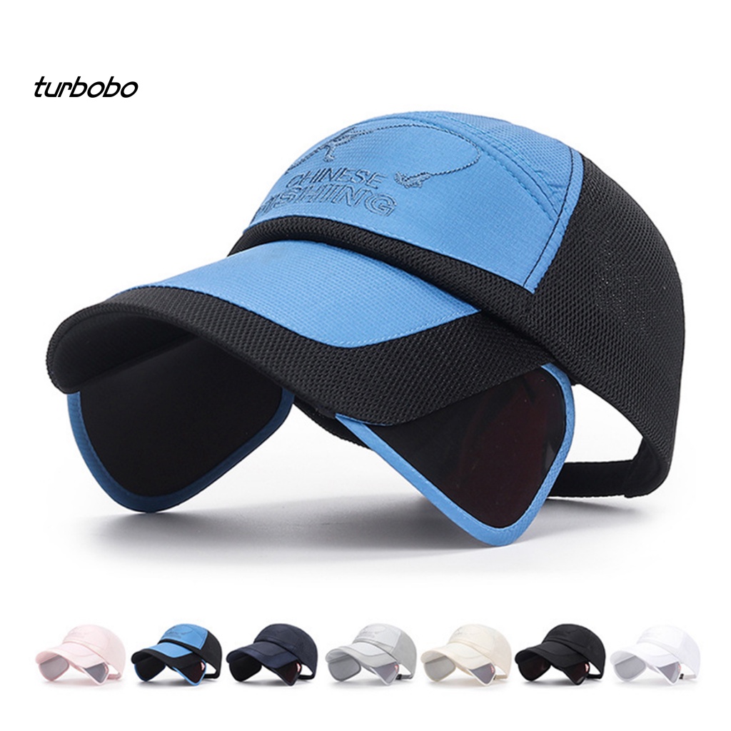 Mũ Lưỡi Trai Thể Thao Có Thể Điều Chỉnh Chống Tia UV Thêu Họa Tiết Thời Trang Mùa Hè