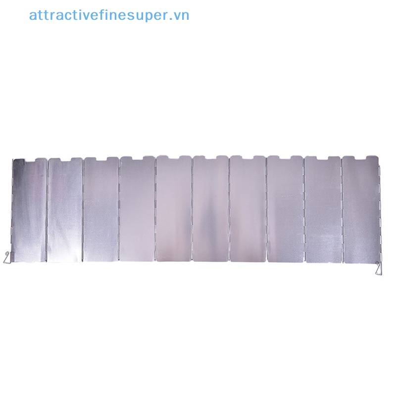 Set 10 Tấm Chắn Gió Cho Bếp Ga Có Thể Gấp Gọn Tiện Dụng Khi Đi Cắm Trại Hot!