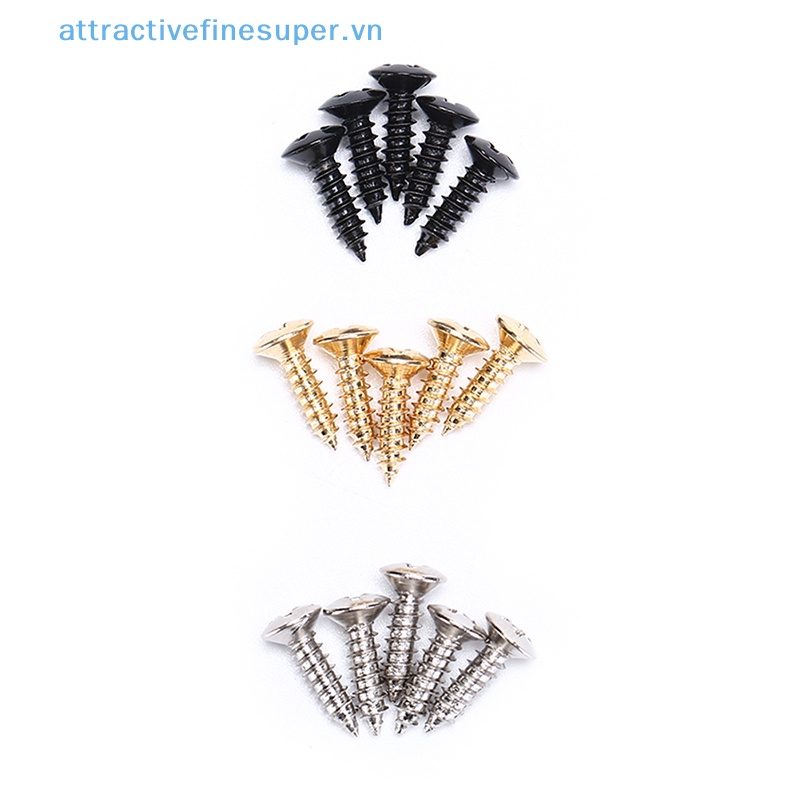 Set 25 Ốc Vít 3mm Cho Miếng Gảy Đàn Guitar Điện