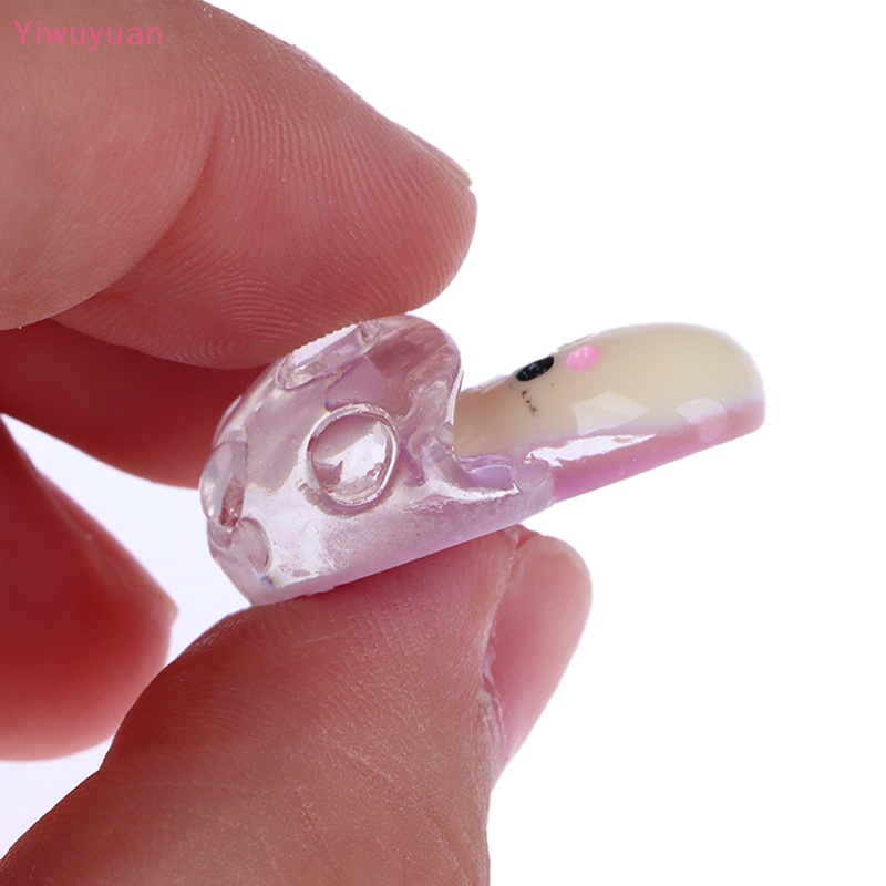 Bộ 5 Nấm Giả Bằng Nhựa Resin Trang Trí Thủ Công Mới