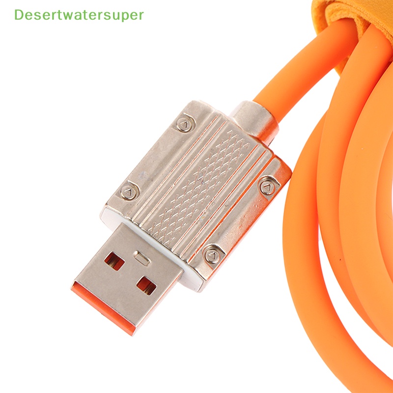 1 Dây Cáp Sạc Nhanh 120W 6A Micro USB Type C Xoay 180 Độ