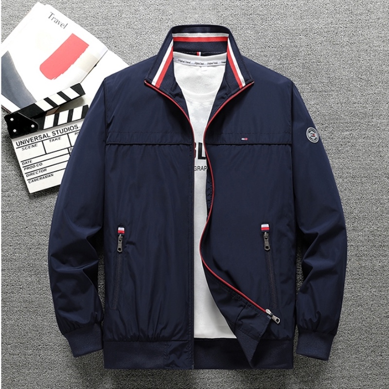 Áo Khoác Tommyhilfiger 100% Thoáng Khí Phong Cách Vintage Cho Nam