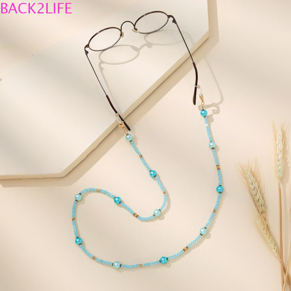 BACK2LIFE Dây Đeo Mắt Kính Đính Pha Lê Thời Trang Cho Nam Nữ