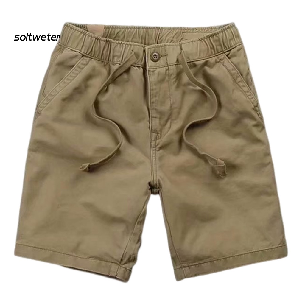 Quần Short Dây Rút Màu Sắc Thời Trang Mùa Hè Cho Nam