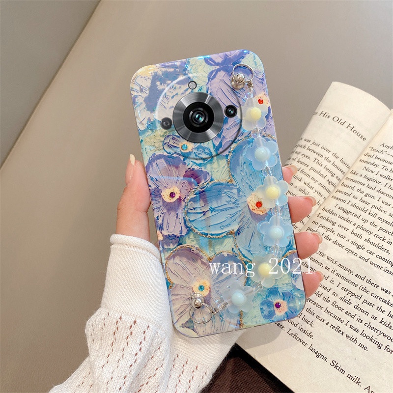 Ốp Điện Thoại Mềm Họa Tiết Tranh Sơn Dầu Ánh Xanh Cho Realme11 Pro Realme 11 Pro + Plus 5G 2023 Realme 11 Pro 5G