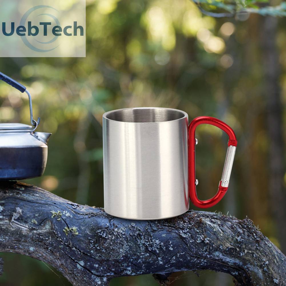 Bình Đựng Nước 220ML Bằng Thép Không Gỉ Tiện Dụng Cho Các Hoạt Động Ngoài Trời