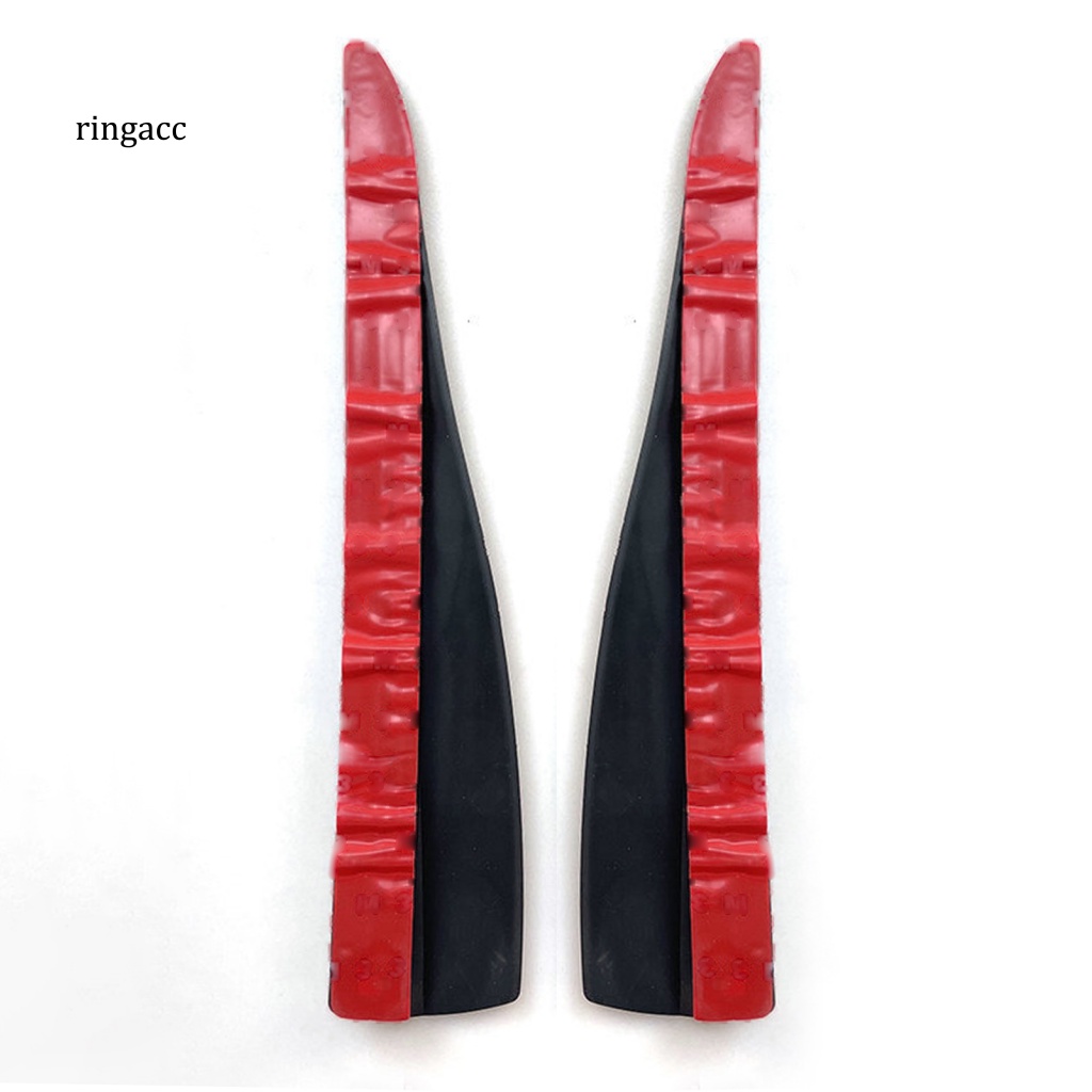 Bộ 2 Miếng Dán Bảo Vệ Góc Cạnh Xe Hơi Chống Va Chạm Họa Tiết Sợi Carbon Tiện Dụng