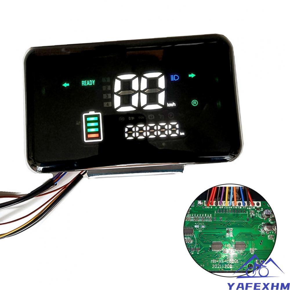 1 Màn Hình Hiển Thị Ebike 48-72V 6PIN Màu Đen Cho Xe Đạp Điện